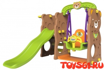 Toy Monarch Игровой комплекс "Мишка" с качелями